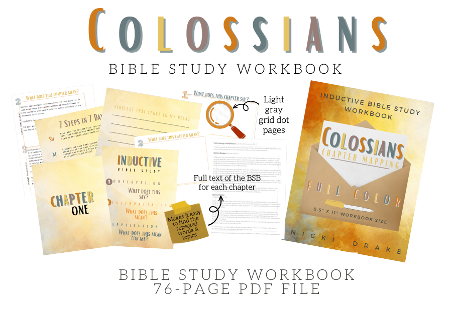 Colossians Study &amp; Creatives Bundle